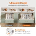 thumbnail image 4 of Organizador de utensilios Lifewit para cajones de cocina, blanco, 4 of 9