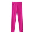 thumbnail image 3 of TiaoBug Girls' Swim Bottoms Swimming Leggings Rash Guard UV Sun Protection Beach Sports Trousers Hot Pink 10, 3 of 5