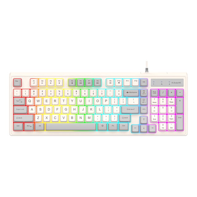 Teclado Teclado KM800 E-sports con mouse 98 teclas Teclados de juegos con cable Luminous 4000dpi Sywqhk Para estrenar