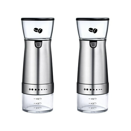 

NUOLUX Grinder Coffee Mill Kitchen Usb Electric Pepper Bean Cocoa Crusher Maker Espresso Appliances Burr Mill