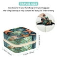 thumbnail image 5 of Starfish Decorative Square Travel Portable Jewelry Display Box - Earring Organizer, Necklace and Bracelet Storage Case for Girls and Women, 5 of 6