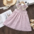 thumbnail image 2 of CAUYDY Toddler Girls Summer Dress Little Girl Ruffle Fly Sleeve Casual Sundress Cute Outfit for Kids 2T 3T 4T 5T 6T Baby Girl Summer Clothes (Sizes 3-4 Years,D1-Red), 2 of 7