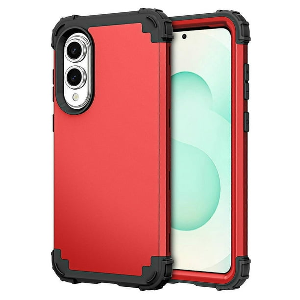 L-Style For Samsung Galaxy S25 Edge Case Shockproof PC + TPU Phone Back Cover - Navy Blue