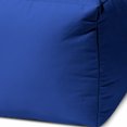 thumbnail image 5 of 17  Cool Primary Blue Solid Color Indoor Outdoor Pouf Cover, 5 of 5