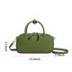 thumbnail image 5 of Bolso Hombro Retro Cuero PU Axila Cuadrado () Verde, 5 of 9