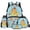 Apple Capybara, variant on Axolotl Print Lightweight Kids Backpack 4PCS Set with Lunch Box Pencil Pouch Water Bottle Sleeve for Elementary Middle School Boys Girls Students Back to School Gifts