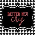 thumbnail image 2 of Bailey, Ann 15x15 Black Ornate Wood Framed with Double Matting Museum Art Print Titled - Cry, 2 of 4