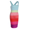 thumbnail image 1 of Vestido ajustado con tirantes sin espalda de verano para mujer Mini vestido de fiesta Sunnimix  Vestido ajustado de las mujeres, 1 of 8