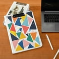 thumbnail image 5 of FORMRS A4 Clipboard Folder with Pen Holder Horizontal Foldable School Office Binder, Red Triangles, 5 of 9
