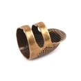 thumbnail image 1 of Worallymy, 2 uds., dedal ajustable para el hogar, costura, tejer, herramientas de bricolaje, acolchado, artesanía, dedal de Metal de latón Worallymy JD735795126, 1 of 5