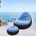 thumbnail image 5 of Comefolife Inflatable Bean Bag Chairs for Adult Blow up Chairs Inflatable Lazy Sofa Folding Portable Inflatable Chair for Movie Outdoor Room Bedroom Reading Camping, 5 of 10
