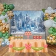 thumbnail image 3 of Castle Backdrops ss Birthday Party ration Background Custom Blue Fairy Photography Shooting Props, 3 of 8
