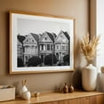 thumbnail image 5 of The Painted Ladies B&W - San Francisco California Photography Unframed Wall Art Print 12 x 18 inches, 5 of 7