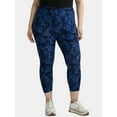 thumbnail image 4 of Terra & Sky's Women's Plus Capri Leggings, 2-Pack, 4 of 7