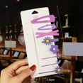 thumbnail image 2 of Hair Clips for Girls, 32 Pcs No Slip Metal Snap Hair Clips Barrettes Cute Flower Animal Fruit Printed Pattern Cartoon Design Hairpins, 2 of 5