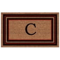 thumbnail image 4 of Calloway Mills Calloway Mills Esquire Monogram Outdoor Doormat, Extra-thick 2' x 3' (Letter U), 4 of 5