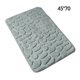 thumbnail image 4 of Wosthever Alfombrilla de baño de secado rápido, antideslizante, para ducha, , gruesa, lavable, absorbente, para baño, baño, cocina, sala de Juegos de accesorios de baño Gris 45x70cm, 4 of 6