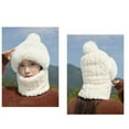 thumbnail image 6 of Weflink Thickened Plush Knitted Hat with Neck Gaiters Face Cover Cold Weather Protection Pullover Russian Hat for Winter Outdoor, 6 of 17