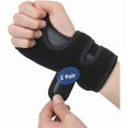 thumbnail image 1 of wonima44 Tintol 2 Pack Wrist Brace for Carpal Tunnel Relief Night Moderate Support Splint for Typing Sleeping with a Metal Bar, Hand Brace Fit Right Left Hand for Tendonitis, Sprain, Arthritis, RSI, 1 of 1