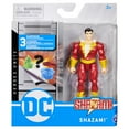 thumbnail image 4 of DC Comics 4-inch SHAZAM! Action Figure with 3 Mystery Accessories, Adventure 2, 4 of 7