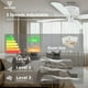 thumbnail image 4 of Ventilador de Techo Empotrado de 42" Ventilador de Techo Tradicional Blanco Mate con Cadena de Luz y Tracción - Diseño de Perfil Bajo - Uso en Interiores O Exteriores, 4 of 7