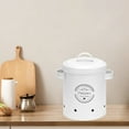 thumbnail image 4 of Rkxzt Metal Storage Buckets with Lids - Potato,Onion,and Garlic Storage Containers for Kitchen and Pantry Use, 4 of 6