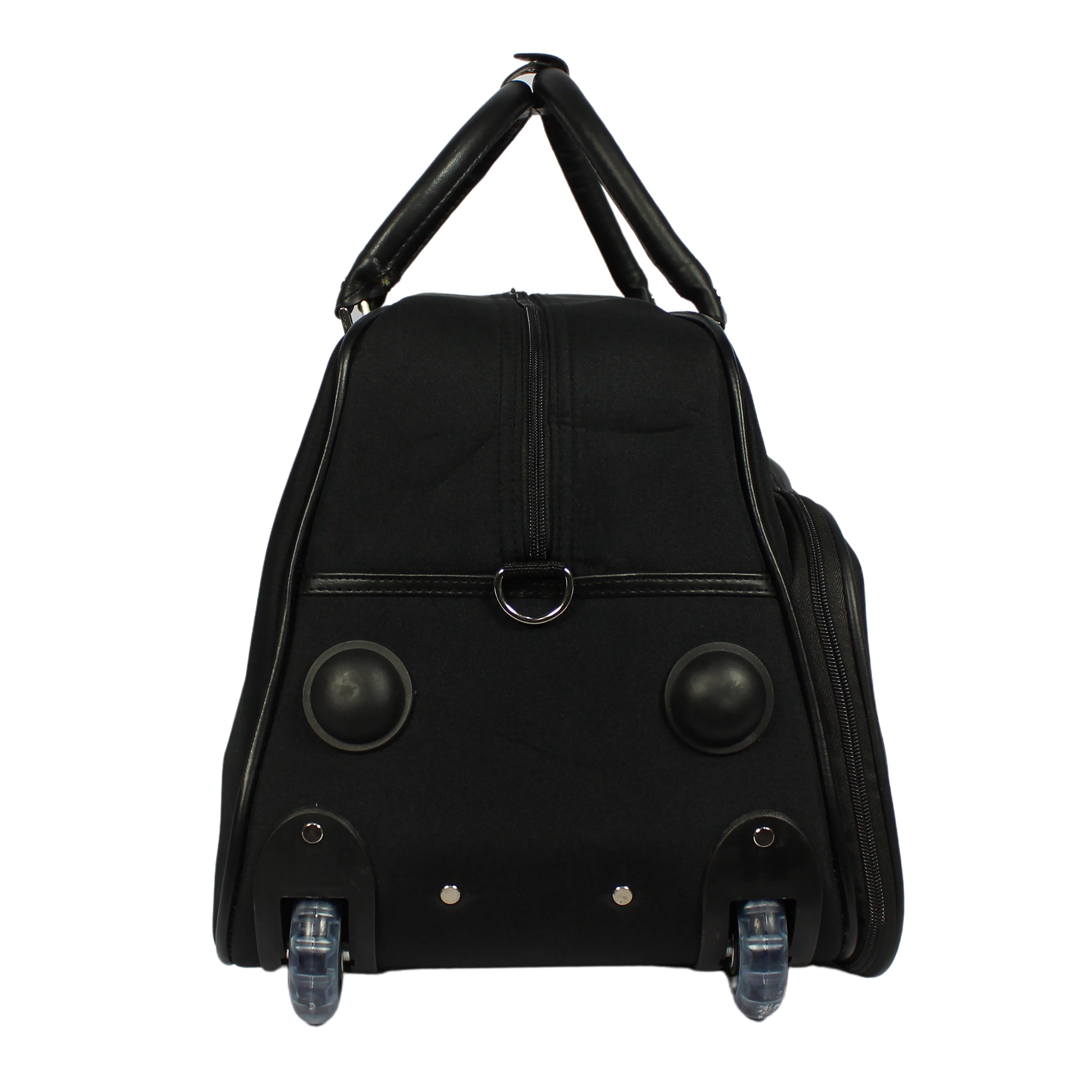 CalBags 21-inch Carry-On Rolling Duffel Bag - Black