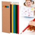 thumbnail image 2 of Multicolored Pencils - 6 Pack of Wooden Pre-Sharpened Colored Pencils for Adults Drawing Sketching Painting, Great for Home Office Art Projects, Drawing, and Creative Coloring Fun(Pink,6.9x0.2"), 2 of 9