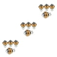 thumbnail image 3 of Monstrate Curtain Drape Rod Pole Decorative Caps 28mm Gold Style_2 Bright Inner Dia. Type1 NO1, 3 of 5
