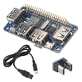 thumbnail image 3 of 4 Ports USB HUB HAT For Raspberry Pi 3 / 2 / Zero W Extension Board USB To UART For Serial Debugging, 3 of 5