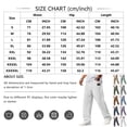 thumbnail image 3 of GrmtClth Casual Pants For Men, Oversized Comfort Waffle Loungewear, Wide Leg Label Elastic Waist Drawstring Bottoms, Skin-Friendly Commute Trousers Light Purple L, 3 of 4