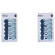 thumbnail image 2 of Yuarrent 10 ganchos adhesivos para pared: elegante, fuerte capacidad de carga, fácil instalación, gancho autoadhesivo, azul claro y azul Azul claro+Azul oscuro 2piezas, 2 of 6