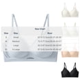 thumbnail image 4 of Stamzod Women's Bras Seamless Push Up Jelly Bra Breathable Wireless Bras for Women No Underwire, 4 of 7