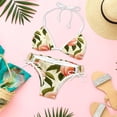 thumbnail image 6 of Peach Detachable Sponge Adjustable Strap Bikini Set Two-Pack Swimming Suits One-Piece Swimsuits - Ideal for Beach and Pool Parties, 6 of 6