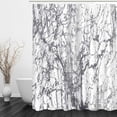 thumbnail image 4 of Cortina de impermeable de 180x180 cm, cortina de bañera Mármol Gloria Cortina de baño impermeable, 4 of 9