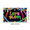 2D, variant on Neon Theme Glow Party Banner Colorful Design for Dance Party Indoor Event Celebration
