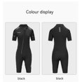 thumbnail image 4 of Wet Suits for Women 3mm, Front Zip Neoprene Shorty Diving, 4 of 8