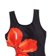 thumbnail image 5 of SIYUDAN Girls Swimsuit One Piece Floral Cut Out Bathing Suit for Summer Beach, 5 of 7