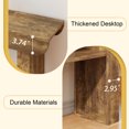 thumbnail image 5 of Tarnorci Farmhouse Console Table,3-Tier Rustic Entryway Table with Storage,Rectangular Sofa Table Behind The Couch for Living Room, Hallway, Entrance, 5 of 10