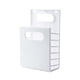 thumbnail image 1 of Naiovety Cesto para la colada, organizador de almacenamiento de ropa sucia, cesto de de artículos diversos, soporte colgante para baño Juegos de accesorios de baño Blanco, 1 of 6