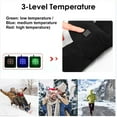 thumbnail image 3 of AYAMAYA Electric Heated Scarf Heating Pad Neck Warmer Heater Wrap with Power Bank Winter, 3 of 15