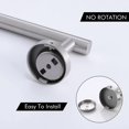 thumbnail image 5 of Toallero de 40 CM para baño, cocina, toallero montado en la pared, toallero, acero inoxidable 304, inoxidable, montado en la pared, acabado cepillado brillar Electrónica, 5 of 5