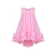 thumbnail image 1 of Vestido de Niña Rosa Flores 3D sin Mangas Cintura Alta Conjunto de Bolso 5 Años, 1 of 1