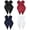 Classic Deep Tones, variant on Satin Hair Bows Clips 4 count for Women - Long Tail Ribbon Bows, Classic Black Burgundy Navy White - Stylish Hair Accessories for Daily and Birthday Party