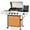 4 Burner Grill, Golden, variant on MF Studio 4 Burner Propane Gas Outdoor Grill with Side Burner Stainless Steel BBQ Grill