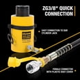 thumbnail image 7 of LCyindu 900cc 10000Psi Manual Hydraulic Hand Pump Portable Hydraulic Cylinder Single Acting for Separate Type Hydraulic Tools, Hydraulic Lifting Pump, 7 of 7