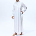 thumbnail image 2 of QHFBli Arabic Thobe for Men Caftan Thobe Arabic Thobe, 2 of 7