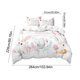 thumbnail image 3 of Easter Festal 3 Piece Bedding Set Cartoons Rabbits and Egg Graphic Patterns 2 Pillowcases and 1 Duvet Cover Good Quality Soft Fabric Accents, 3 of 6