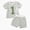 #01 Green, variant on kaprioy Baby Boy Clothes Toddler Boy 1st Birthday Outfit One Stripe Tee and Shorts 2-Piece Toddler Boy Summer Clothes