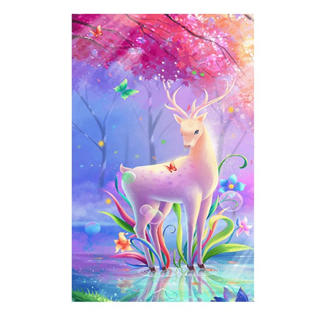 Taladro Diamante Pintura (DE2612) 5D DIY Animal Completo Punto de Cruz Bordado (w936) 40x50cm FLhrweasw Nuevo